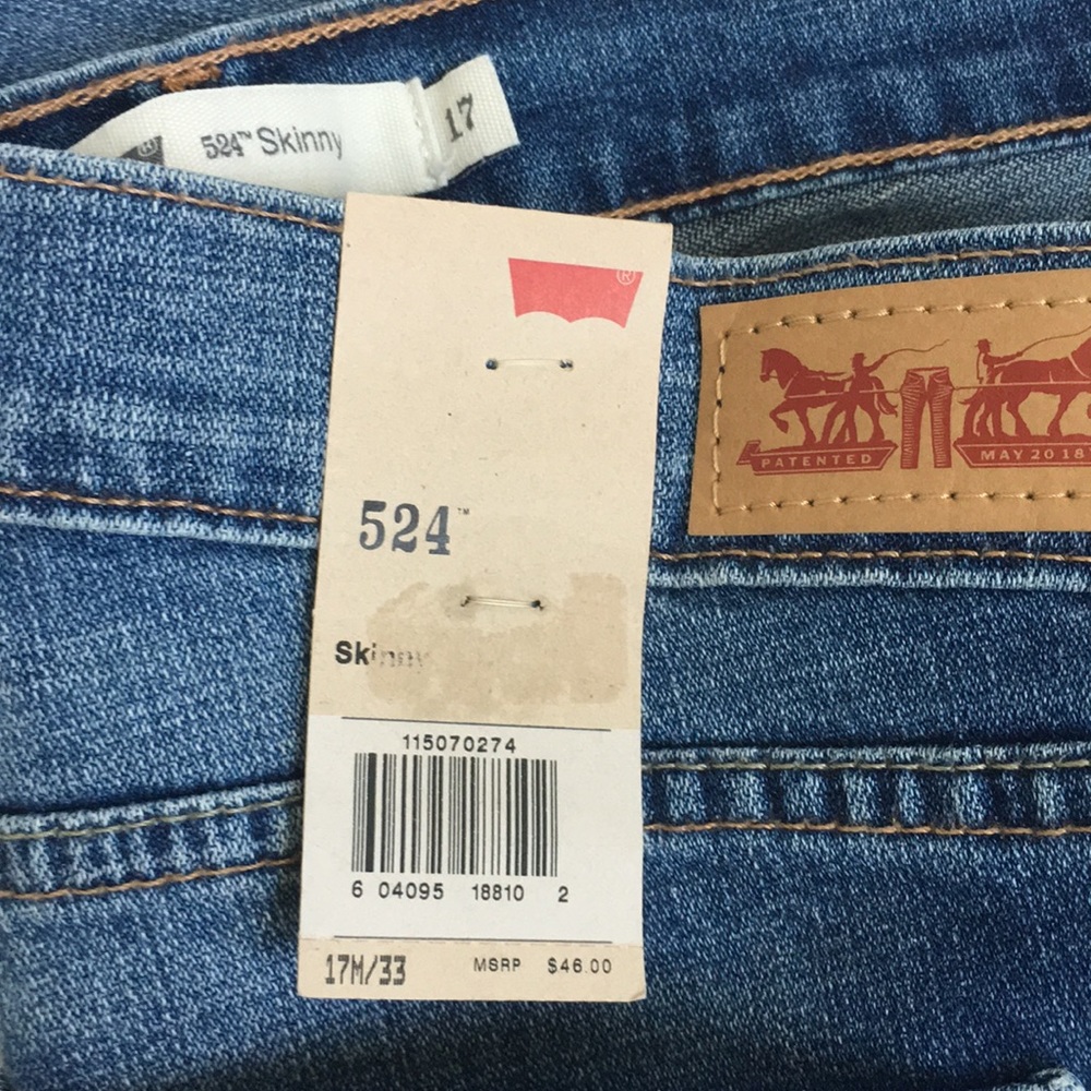 Levi’s 524 Skinny Jeans - Picture 4 of 4